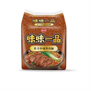 【味丹】味味一品-珍味牛肉袋麵(3入/袋)