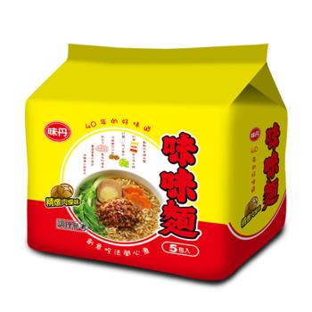 味丹味味麵精燉肉燥麵(5包/袋)