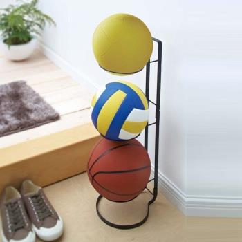 逗點 創意室內可移動式球類籃球收納架 展示架 置球架
