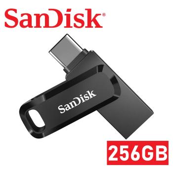 SanDisk 256GB 400MB/s Ultra Go USB Type-C 雙用隨身碟 原廠公司貨 SDDDC3