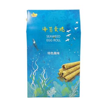 【信華農特產】海苔蛋捲 144公克(2入*4包)/盒