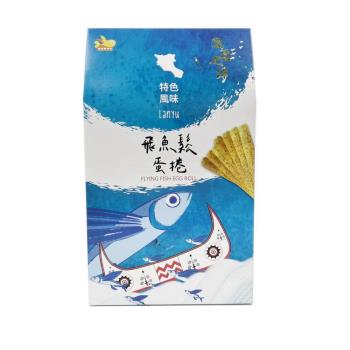 【信華農特產】飛魚鬆蛋捲 144公克(2入*4包)/盒