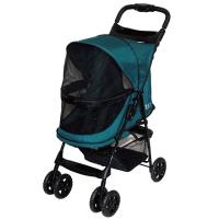 美國 Pet Gear 快樂足跡無拉鍊寵物推車(PG-8100)-Happy Trails NO-ZIP Pet Stroller