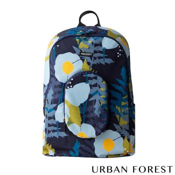 URBAN FOREST都市之森 樹-摺疊後背包/雙肩包 綠絨蒿