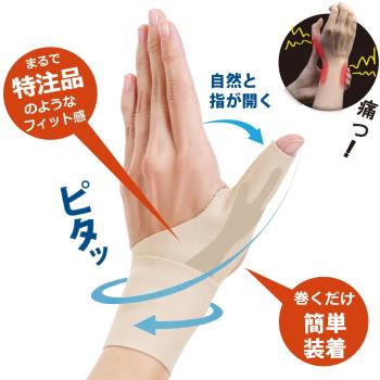 日本Alphax 日本製 (NEW)醫護拇指/護腕固定帶