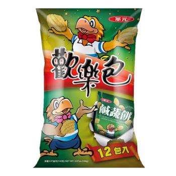 華元 鹹蔬餅歡樂包144g(12gX12包)袋
