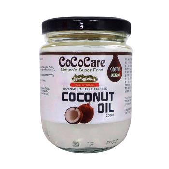 CoCoCare斯里蘭卡 100%冷壓初榨椰子油200ml