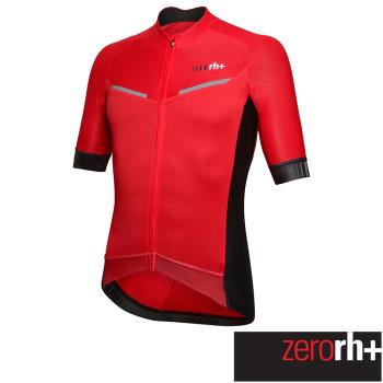 ZeroRH+ 義大利WATT系列男仕專業自行車衣(紅色、黑色) ECU0700
