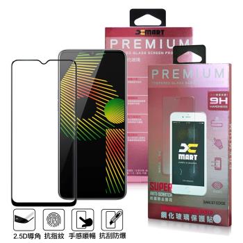 Xmart for Realme 6i / OPPO A31共用 超透滿版 2.5D 鋼化玻璃貼-黑