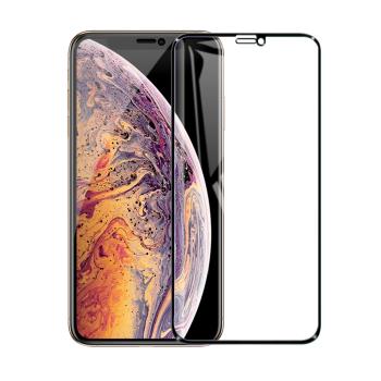 Dapad FOR iPhone XS Max / iPhone 11 Pro Max 極致防護3D鋼化玻璃保護貼-黑