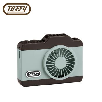 日本Toffy LED Camera Fan相機造型風扇