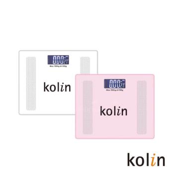 Kolin 歌林 超薄電子體重計(白/粉 隨機不挑色) KWN-DLW802