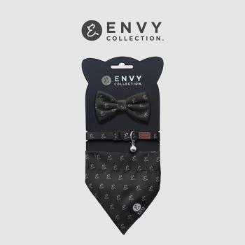 ENVY COLLECTION 貓頸圈 優雅黑logo三件組