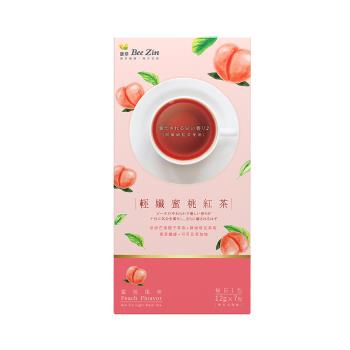 【BeeZin康萃】輕孅蜜桃紅茶(12公克/包;7包/盒)