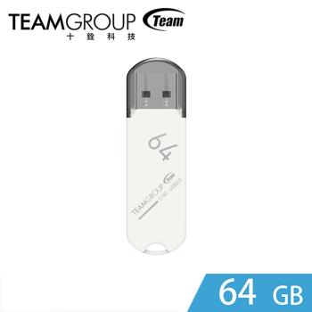 Team十銓科技 簡約風隨身碟-白色 64GB C182