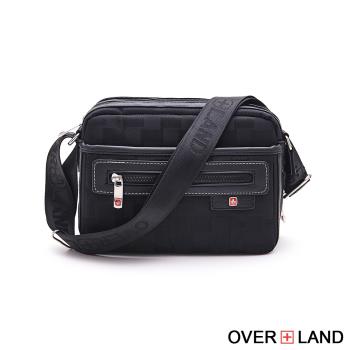 OVERLAND - 美式十字軍 - 美式潮酷格紋輕體側背包 - 2771