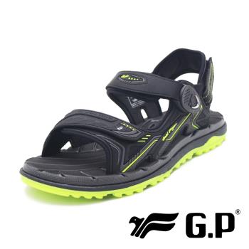 G.P (男女共用款) 中性休閒舒適涼拖鞋 -綠(另有紅黑、寶藍)