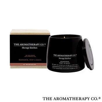 紐西蘭 Aromatherapy Co Therapy Kitchen系列 Mandarin Mint  Basil 柑橘蘿勒 260g 香氛蠟燭