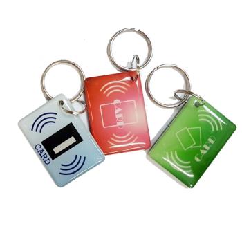 LY003 雙面滴膠IC卡 方型IC鑰匙扣卡 感應卡 紐扣卡 複旦IC卡 IC異型卡 門禁卡考勤卡 三星加安東隆 電子鎖