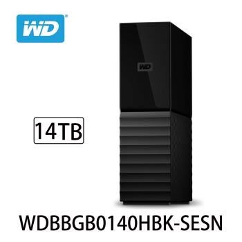 WD威騰 My Book 14TB USB3.0 3.5吋外接硬碟 WDBBGB0140HBK-SESN