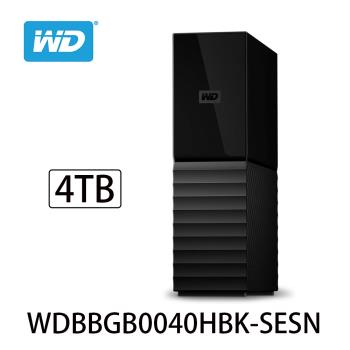 WD My Book 4TB USB3.0 3.5吋外接硬碟 WDBBGB0040HBK-SESN