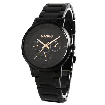 MANGO都會雅痞時尚錶-MA6751L-BK  (黑色/36mm)
