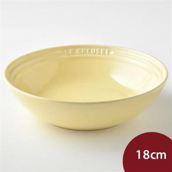 Le Creuset 陶瓷麥片碗 18cm 奶油黃