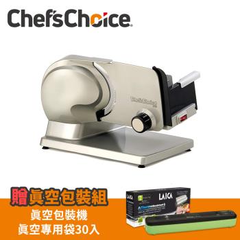 限時加贈真空機組【Chefs Choice】 專業級食物切片機/切肉機 615A