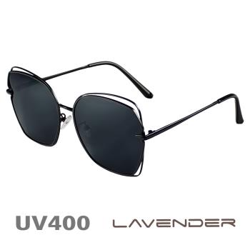 Lavender 偏光片太陽眼鏡 超輕不規則飛官款 幻影黑 8065 C4-1