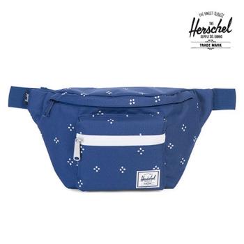 【Herschel】Seventeen腰包-藍色小花