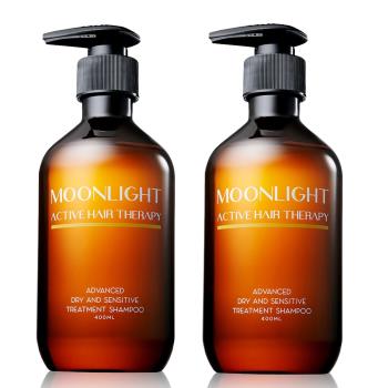 Moonlight 進化版 滋養柔順洗髮精 400mL x2 (乾性、毛躁、頭皮敏感適用)