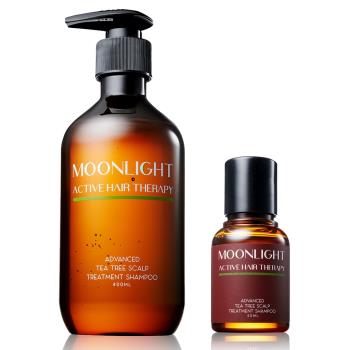 【買大送小】Moonlight 莯光 進化版茶樹控油淨化洗髮精 400 mL+50mL