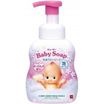 日本 牛乳石鹼  裘比寶寶泡泡澡沐浴乳400ml-皂香