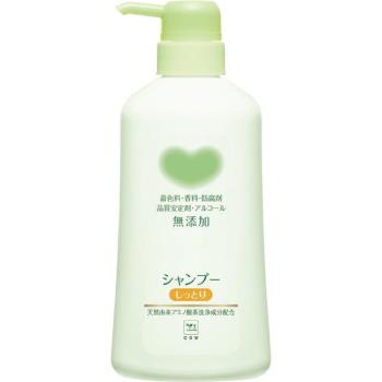 日本 牛乳石鹼 弱酸性無添加洗髮精500ml-滋潤