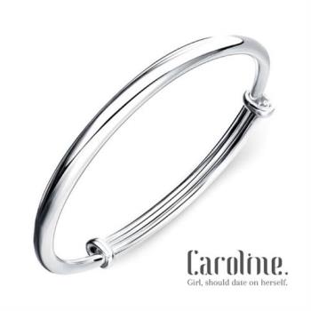 《Caroline》★【人緣】925鍍銀手環.典雅設計優雅時尚品味流行時尚手環68743