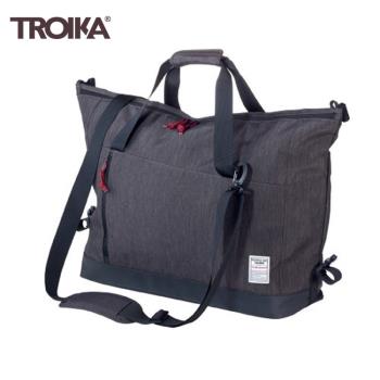 德國TROIKA防水大型50升商務包週末包BBG53/GY行李袋(兩用/肩背包+手提包)行李包旅行袋
