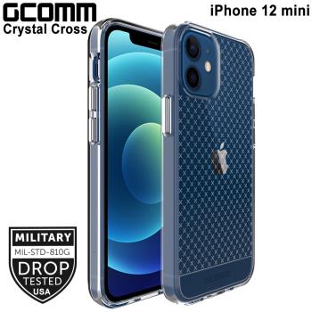 GCOMM iPhone 12 mini 十字紋軍規防摔殼 Crystal Cross