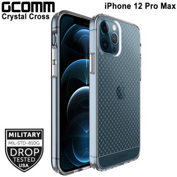 GCOMM iPhone 12 Pro Max 十字紋軍規防摔殼 Crystal Cross
