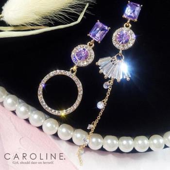 《Caroline》韓國官網熱賣長款甜美浪漫風格時尚流行耳環69974