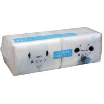 日本 Nepia 超柔軟鼻敏感保濕紙巾12枚X16包