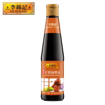 【李錦記】甘甜滷醬油410ml  X12罐
