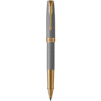 PARKER 派克 流年系列 純銀格紋金夾鋼珠筆