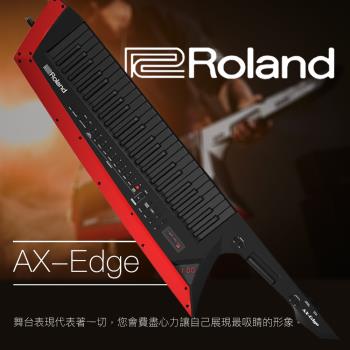 Roland樂蘭【AX-Edge】49鍵合成器鍵盤/黑色/可更換刀刃側板/公司貨保固