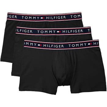 Tommy Hilfiger 2020男時尚黑色四角內著3件組