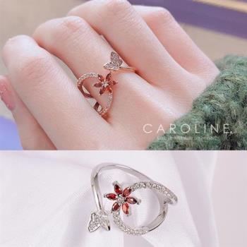《Caroline》★韓國熱賣造型時尚  質感精緻迷人氣質戒指71285