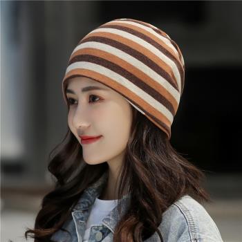 Acorn*橡果-韓系保暖毛帽包頭帽情侶帽防風帽月子帽頭巾1925(咖啡)