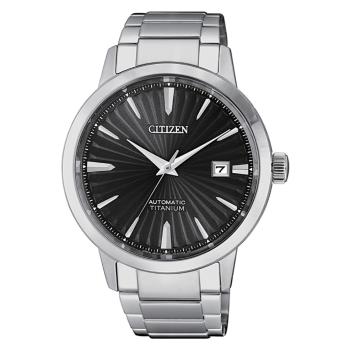 CITIZEN星辰 紳士系列鈦金屬機械腕錶 NJ2180-89H