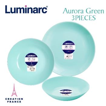 【Luminarc 樂美雅】蒂芬妮藍3件式餐具組(ARC-302-LG)
