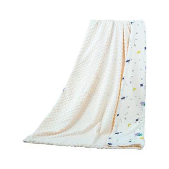 Colorland-muslintree嬰兒泡泡毯卡通全棉被抱 寶寶安撫抱推車蓋毯