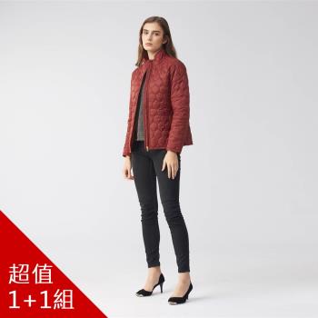 ST.MALO石墨烯黑金鑽石紋科技蓄暖外套-ESV